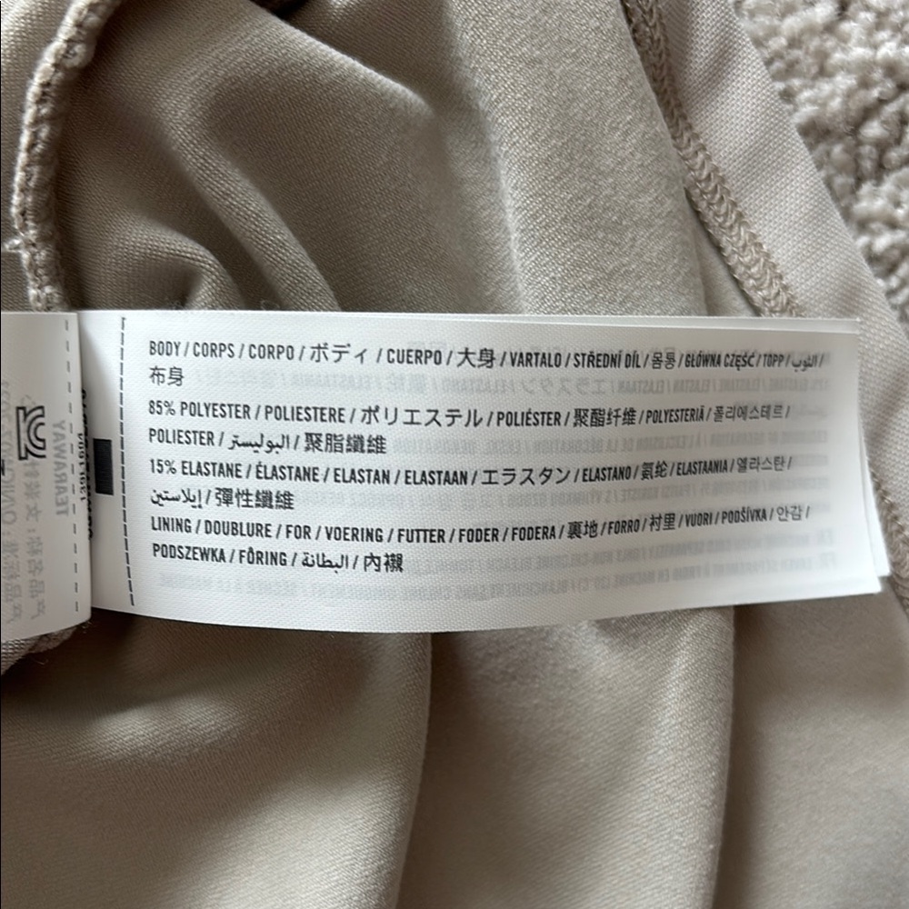 Abercrombie & Fitch taupe Ruched Sleeveless Top - Picture 10 of 11